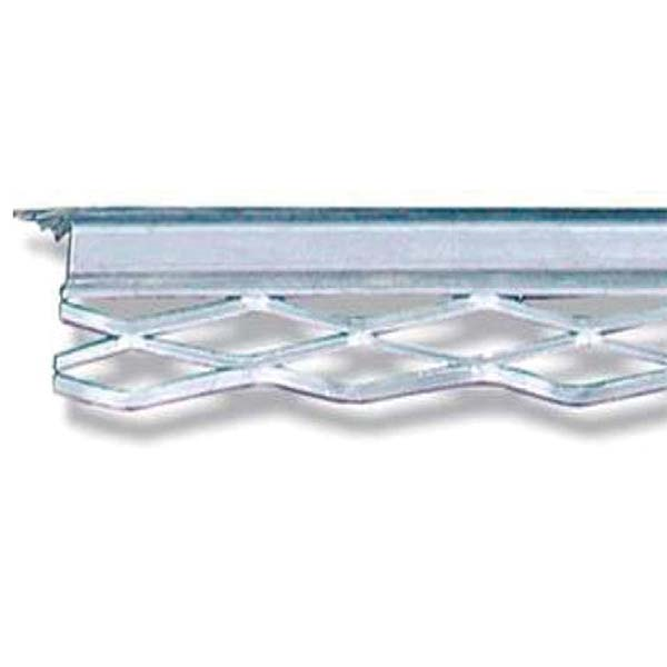 Protège angle déployé Gypso pour angle sortant de cloison - 25,0 MM x 25,0 MM - 2,50 M