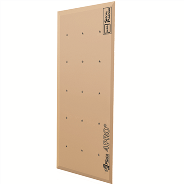 Plaque de plâtre plafond Placo 4PRO 4BA - 2,50 M x 1,20 M - ép. 13 MM