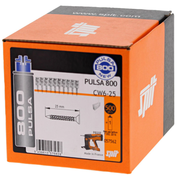 Clous CW6 pour fixation suspentes métalliques sur bois - 25 mm 057562