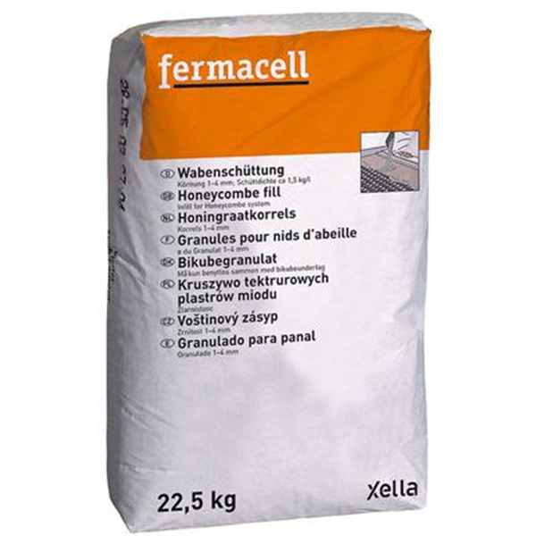 Granules nid d'abeille Fermacell pour isolation phonique des sols - sac de 15,0 LTR