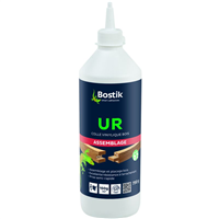 Colle vinylique spécial D2 Bostik UR pour assemblage et placage du bois - biberon 750 g