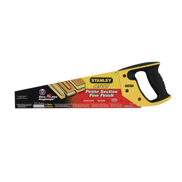 Scie égoïne Stanley Jetcut coupe fine 11 dents/pouce 450 mm