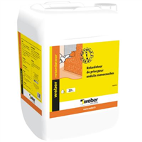Retardateur de prise Weber pour enduit monocouche - bidon de 20 L