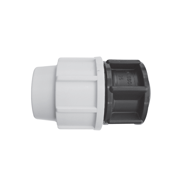 Raccord compression arrosage enterré Bouchon Plasson Ø 25 mm
