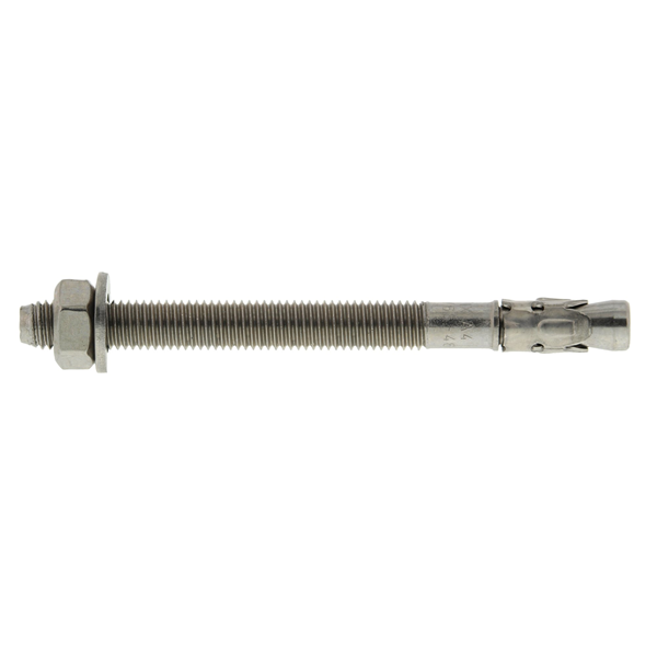 Goujon d'ancrage FIX Z inox A4 pour béton fissuré et non fissuré M10 x 130/70 mm - boîte de 25