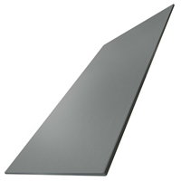 Feuille de zinc VMZINC - aspect Quartz-Zinc - 1,00x2,00 MM - épaisseur 0,65 MM