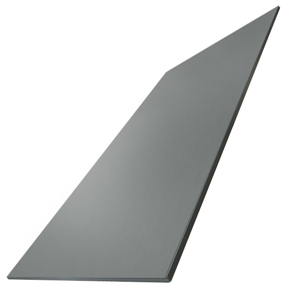 Feuille de zinc VMZINC - aspect Quartz-Zinc - 1,00x2,00 MM - épaisseur 0,65 MM