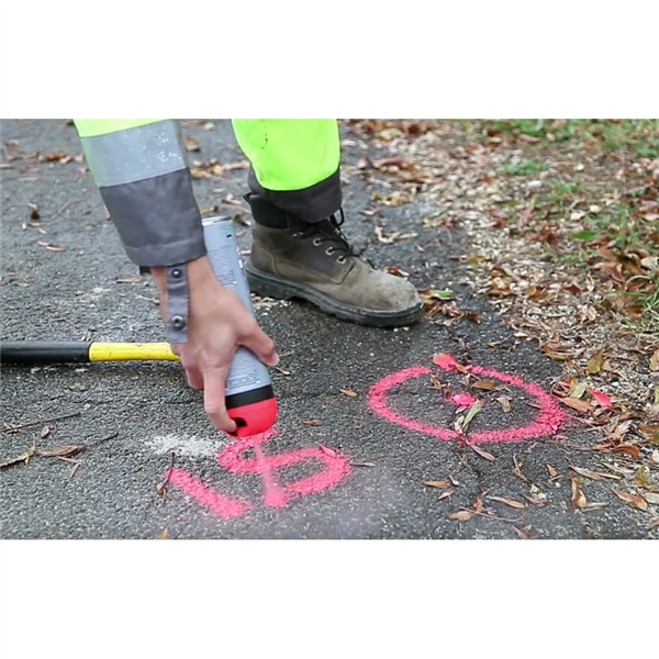 Traceur de chantier FLUO TP jaune fluorescent Soppec 141517