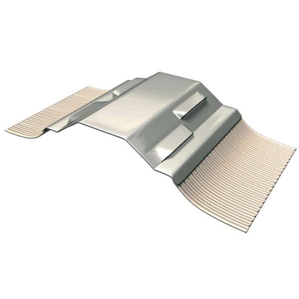 Closoir rigide Lahe-Pro Sable vieilli coque acier 140 MM x 2 M