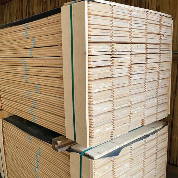 Volige mi-bois en sapin non traité - 180 MM x 18 MM x 2,70 M