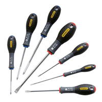 Tournevis mécanicien électricien Fatmax Stanley jeu de 7 tournevis