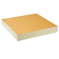 Panneau isolant thermique pour toiture terrasse étanchée - Efigreen DUO+ - 0,60 M x 0,60 M - ép.40 MM - R.1,70 m².K/W