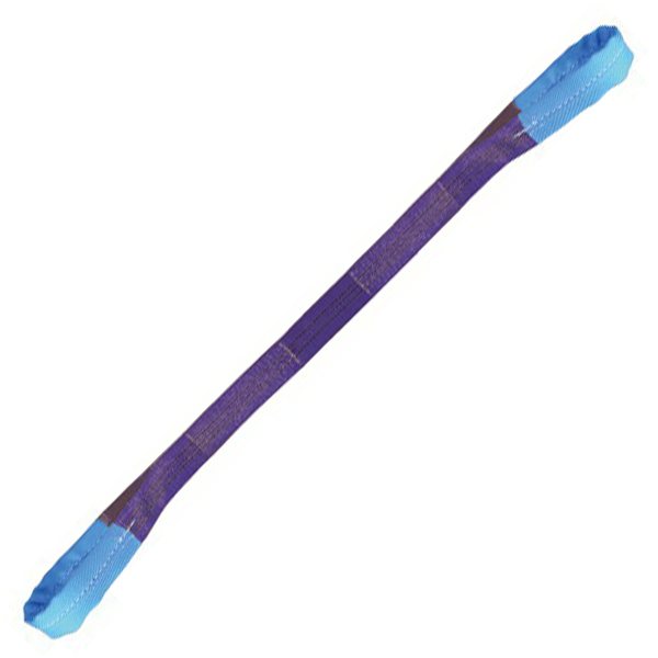 Elingue sangle double Levac 2 boucles plates CMU 1 tonne 1 m 4821A10
