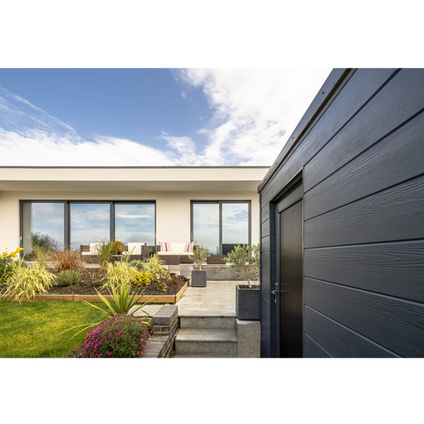 Bardage Hardie Plank Cedar en composite -  Sable Clair - 180 MM x 8,00 MM - 3,60 M