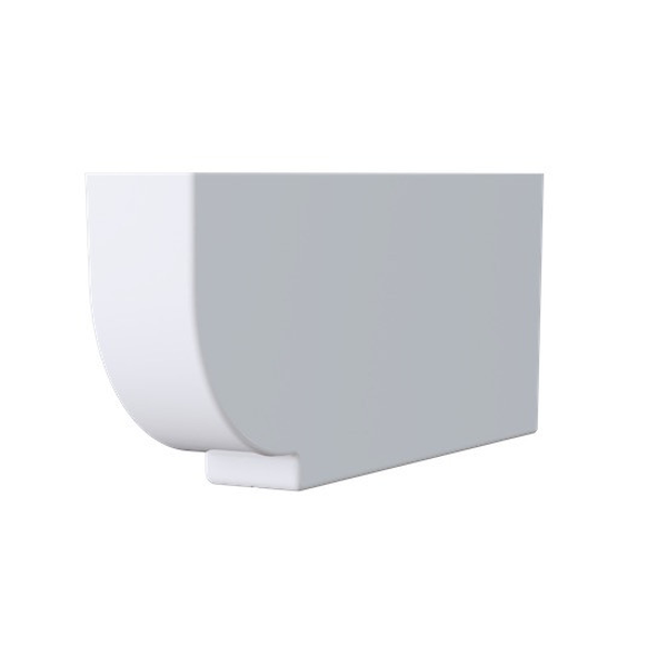 Protège panne Bourgogne 90 MM/250,00 MM/600,0 MM - Blanc
