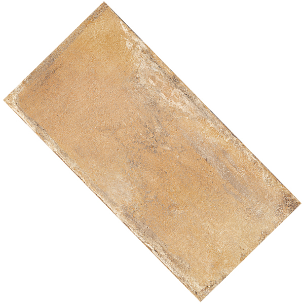 Carrelage sol extérieur effet "terre cuite" Cottoantico Grip - Ocra - 60 CM x 30 CM - Ép.9 MM