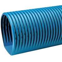 Drain routier à cunette plate Hegler Sirowell - PVC-U bleu - DN 110 -