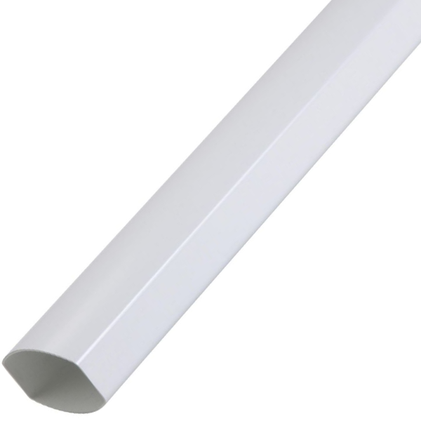 Tube de descente Nicoll TD95 Blanc pour gouttière Ovation - 4 M