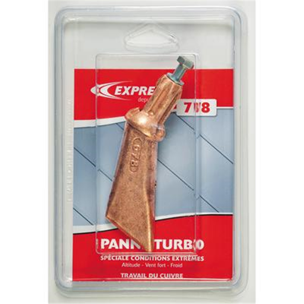 Panne Express 778 Turbo pour fer de couvreur - cuivre à 99,9 %