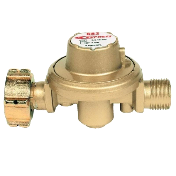 Détendeur propane Express 682 fixe 2 bar sortie 3/8" gauche