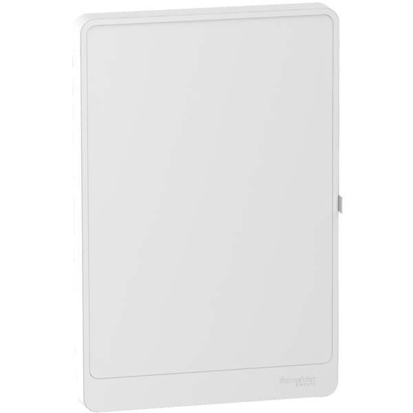 Porte Schneider Resi9 Styl pour coffret à quatre rangées - blanc