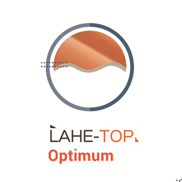 Solin à pli LAHE TOP OPTIMUM zinc avec Bavette plissée Naturel/Naturel 200 MM L. 2 M