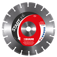 Disque diamant segmenté béton brique Ø125mm x 22,23mm - Diam Industries