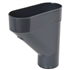 Jambonneau Nicoll JAM80A pour tube de 80 mm - anthracite