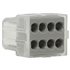 Borne automatique Debflex pour 8 conducteurs de section 1,5 à 2,5 mm²
