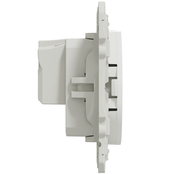 Prise de courant 2P Schneider Odace - blanc - 16 A - 250 V