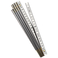 Mesure pliante aluminium Gravemat Duralumin Stanley 1mx15mm 5 branches
