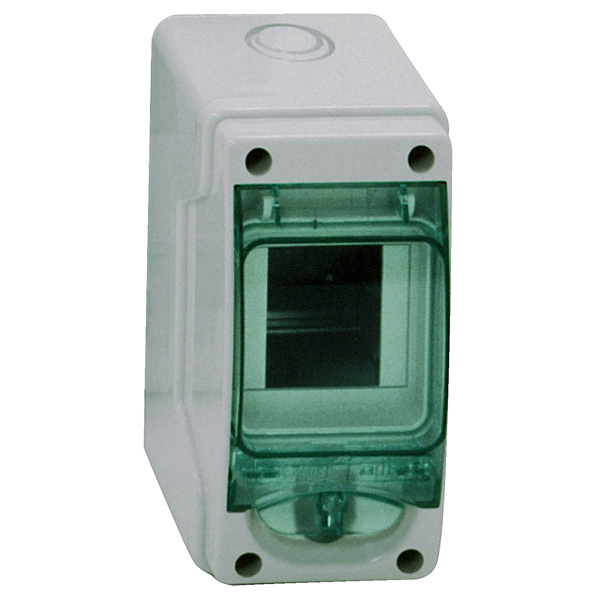 Mini coffret étanche Schneider Kaedra - 3 modules - gris clair - IP65