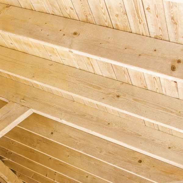 Volige mi-bois en sapin classe 2 - 180 MM x 18 MM x 4,20 M