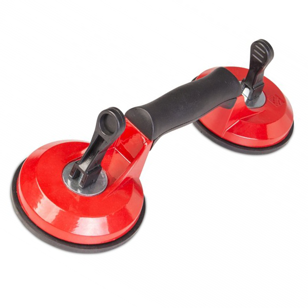 Ventouse double Rubi 66900 pour surface lisse force 55 kg