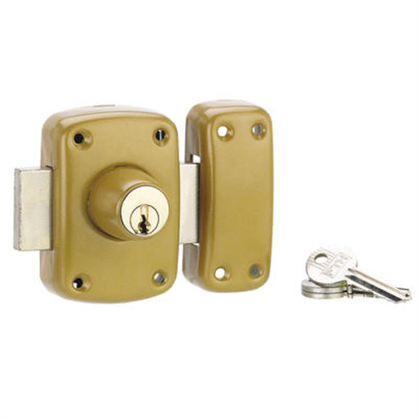 Verrou pour porte d'entrée vitrée Corvette cylindre double 45 mm
