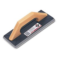 Taloche joints céramiques monobloc caoutchouc 25 x11 x 8 cm Manche  bois
