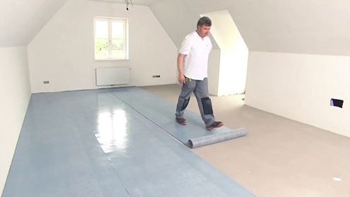 Isolation acoustique parquet