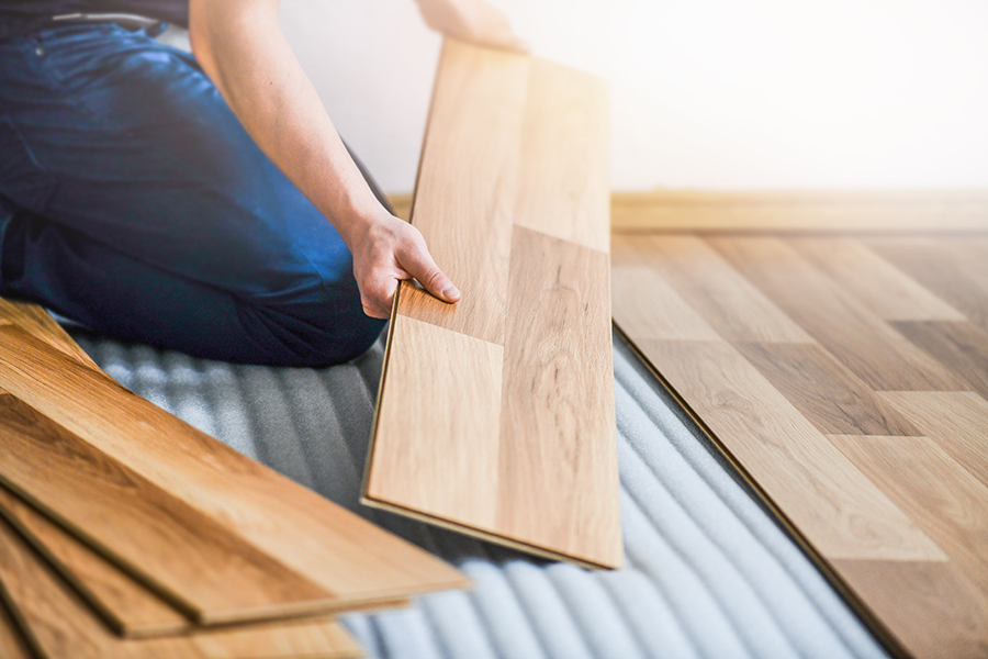 Isolation acoustique parquet