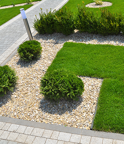 Aménagement jardin allées