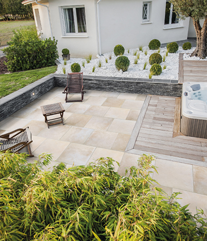 Aménagement jardin allées