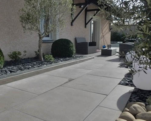 Aménagement jardin allées