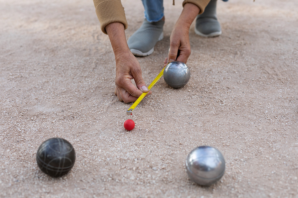 Terrain de pétanque