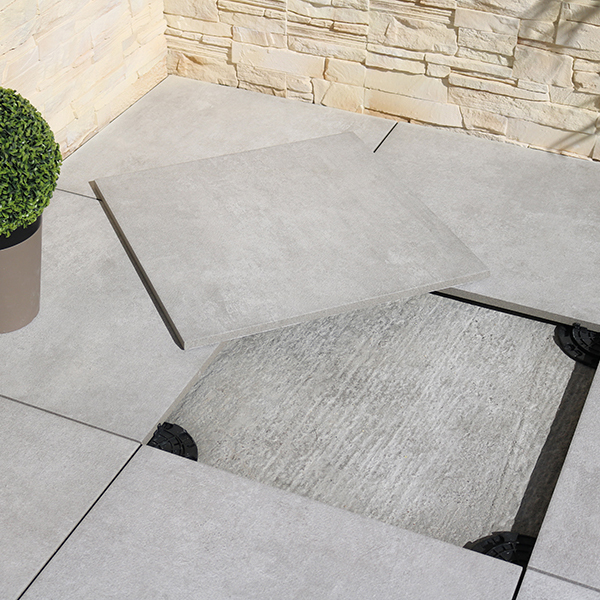 Pose terrasse sur plots
