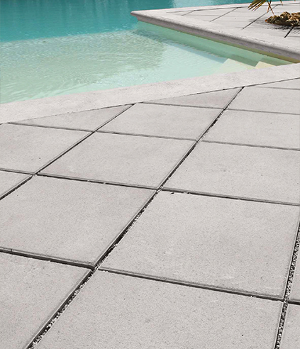 Terrasse carrelage