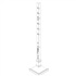 Raccord d'angle intérieur PVC blanc pour planche de rive
