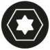 Tête hexagonale