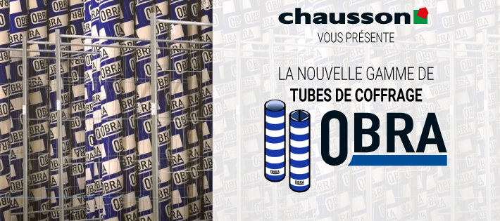 La nouvelle gamme de tubes de coffrage OBRA